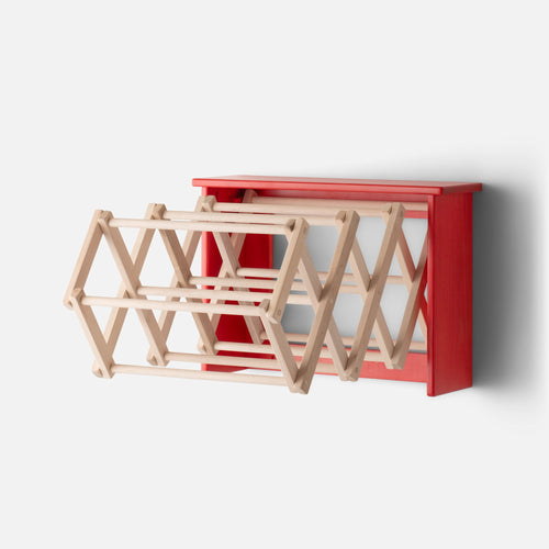 Maple Wall Mounted Clothes Drying Rack