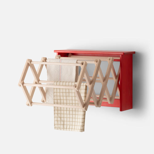 Maple Wall Mounted Clothes Drying Rack