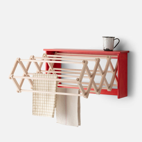Maple Wall Mounted Clothes Drying Rack