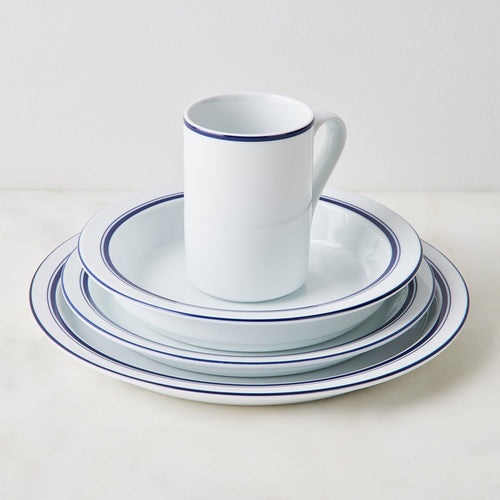 Dansk Christianshavn Blue Porcelain Dinnerware & Serveware