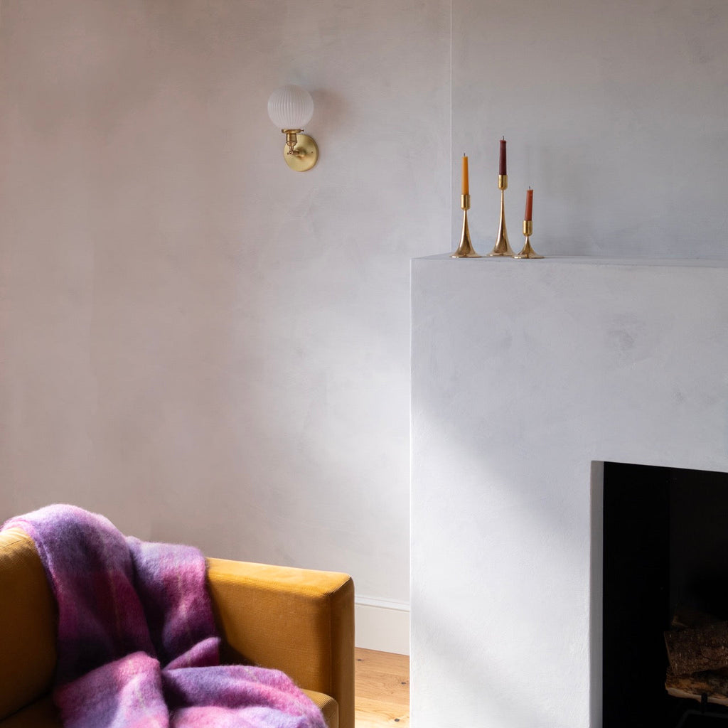 Fluted Globe Shade:Hover