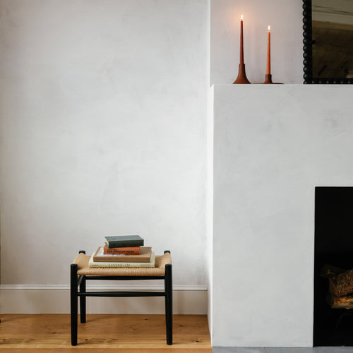 FDB Mobler J83 Bench::Black with Natural Woven Seat::Hover