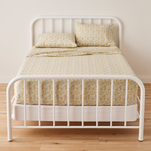 Wallowa Floral Percale Sheet Set