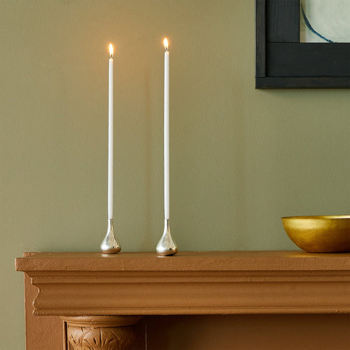 Dansk Silver Onion Candle Holders, Set of 2