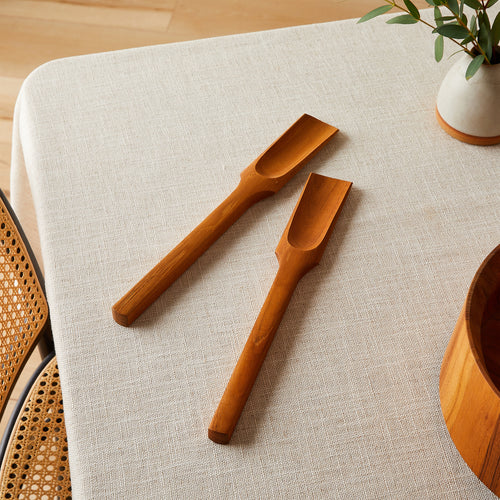 Dansk Teak Oar Salad Servers