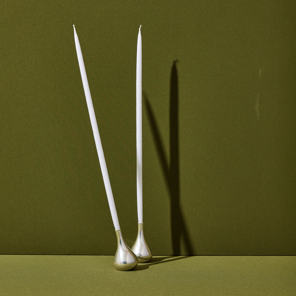 Dansk Silver Onion Candle Holders, Set of 2