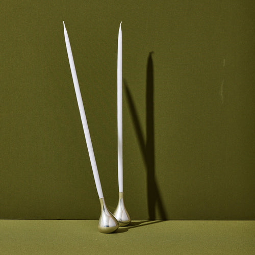 Dansk Silver Onion Candle Holders, Set of 2