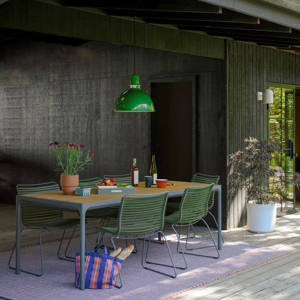 Click Outdoor Dining Chair::black::hover