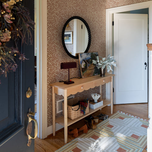 Schoolhouse x Rachel Murray Log Cabin Wool Rug