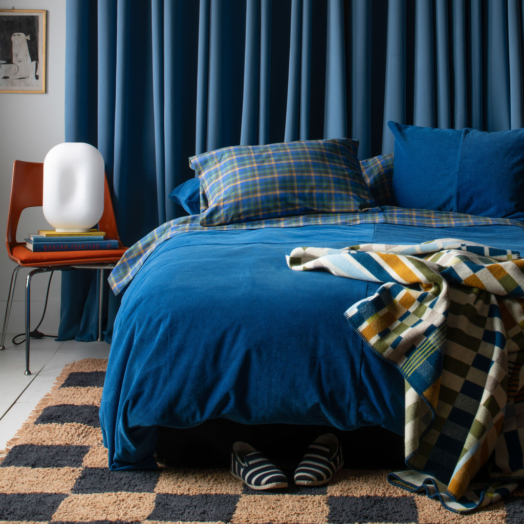 Patchwork Corduroy Duvet Cover