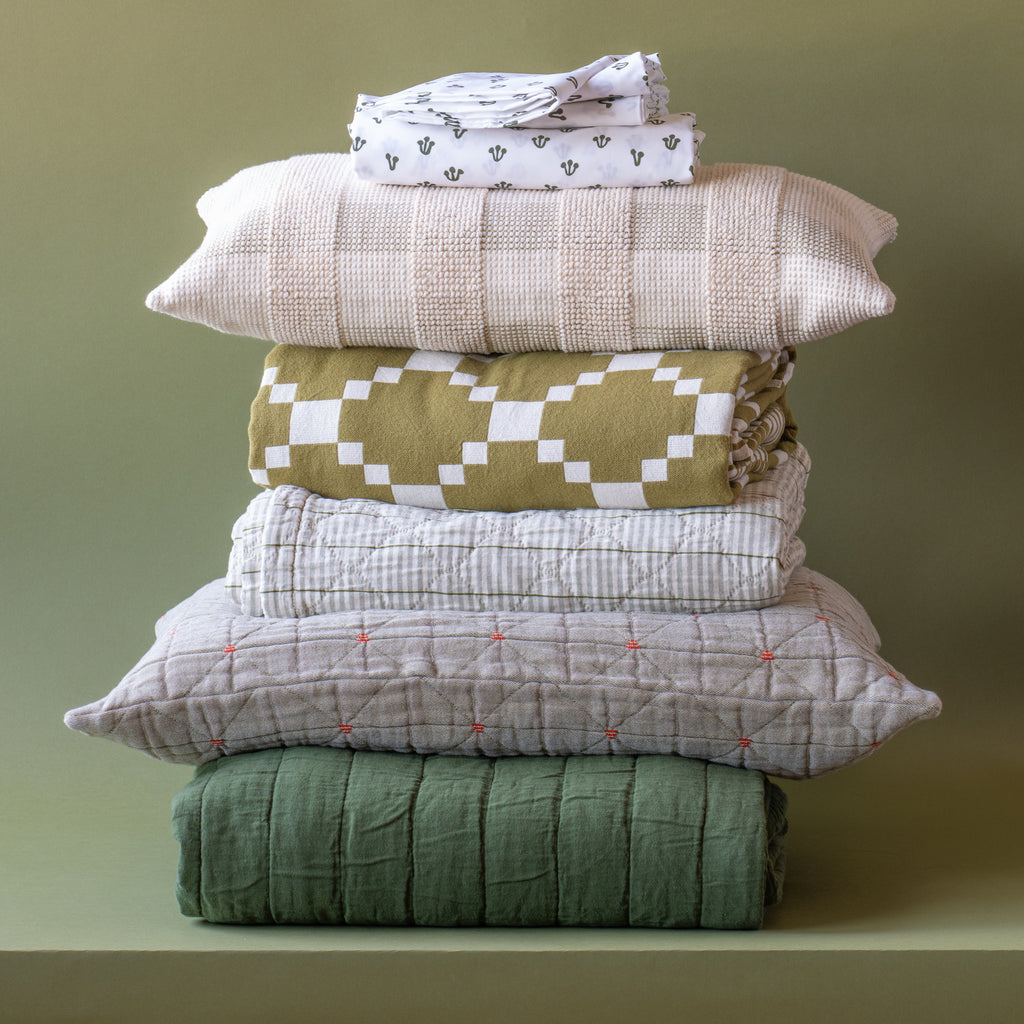 Thistle Percale Sheet Set