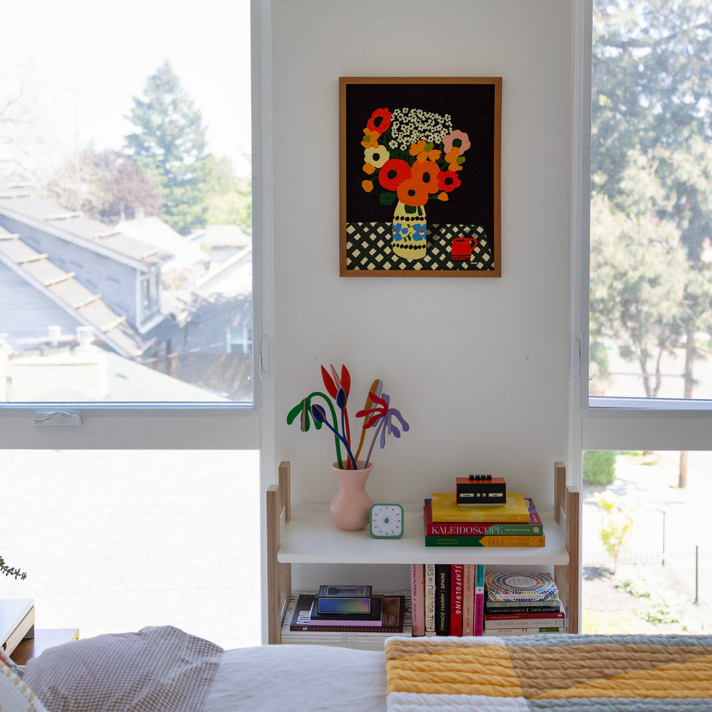 Teatime Blossoms Framed Print by Anisa Makhoul