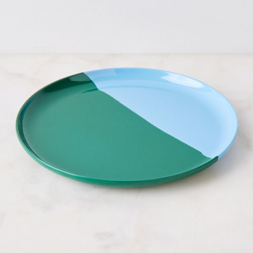 Half & Half Melamine Dinnerware