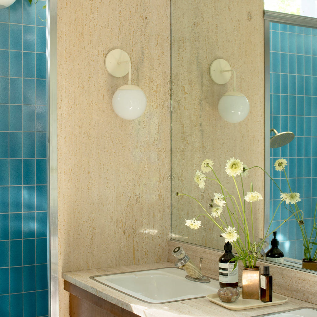 Luna L Sconce with 6" Shade