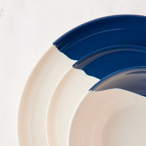 Half & Half Melamine Dinnerware