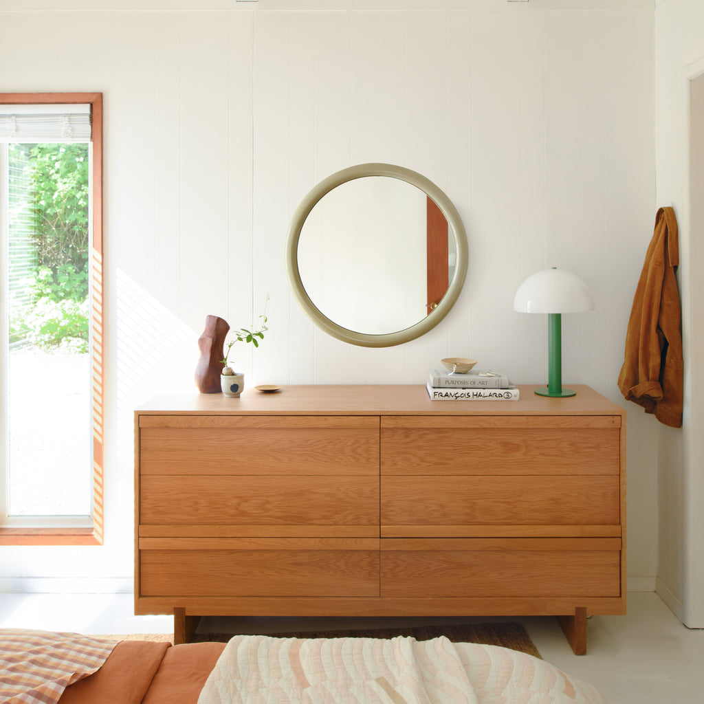 Finch Oak 6-Drawer Dresser:hover