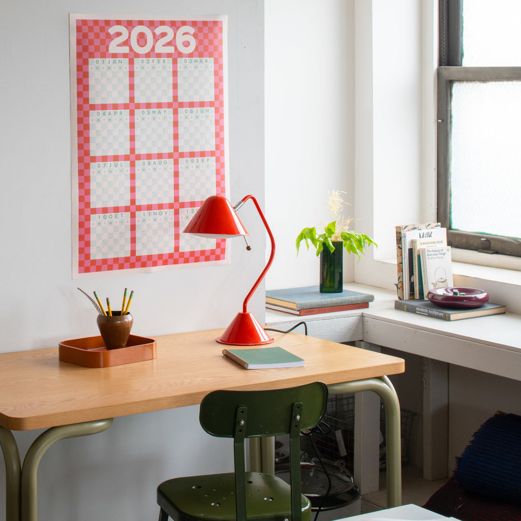 Patchwork Monthly Calendar 2026