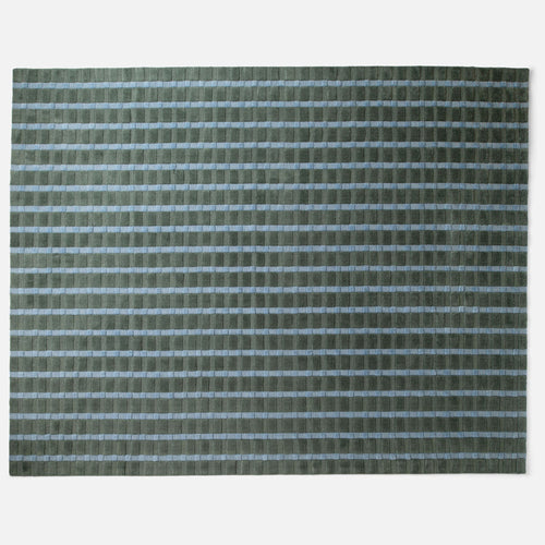 Ashlar Handwoven Wool Rug