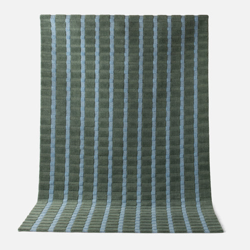 Ashlar Handwoven Wool Rug