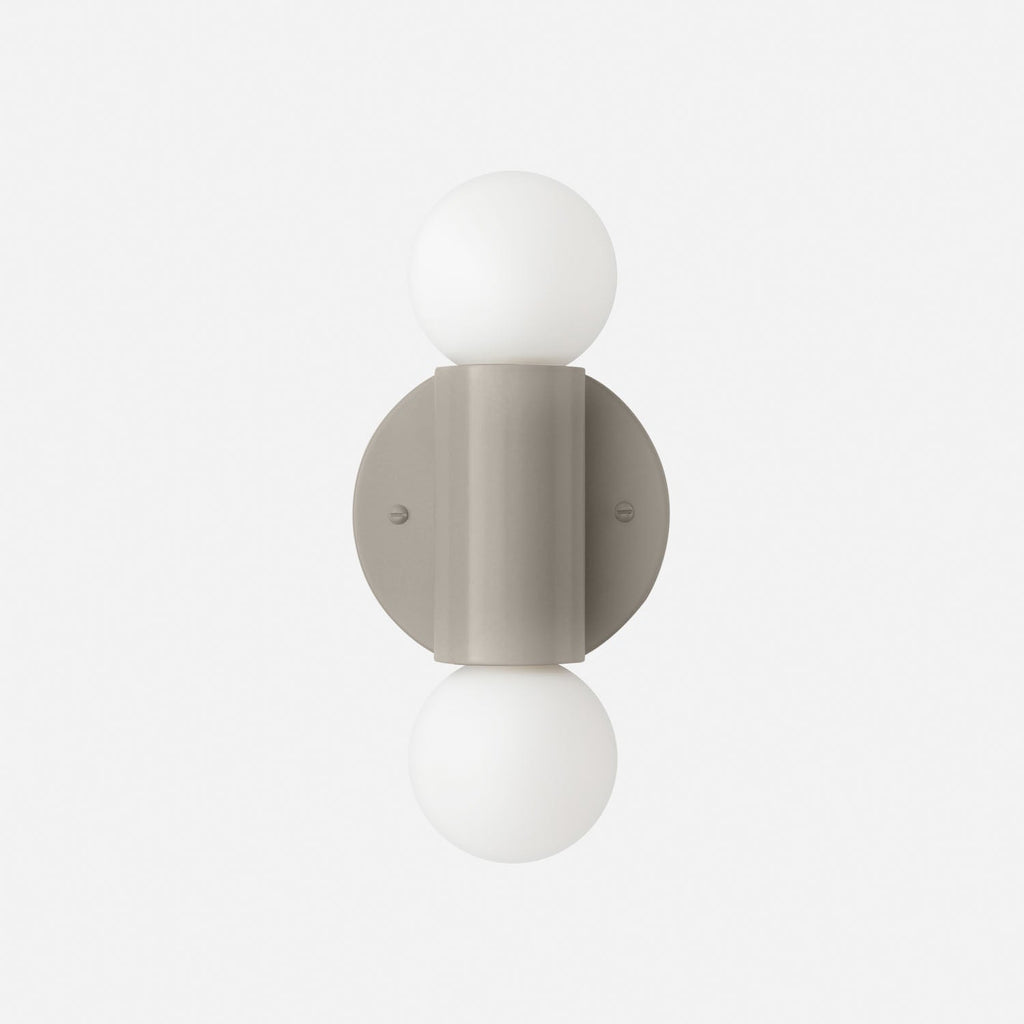 Cylinder Double Sconce