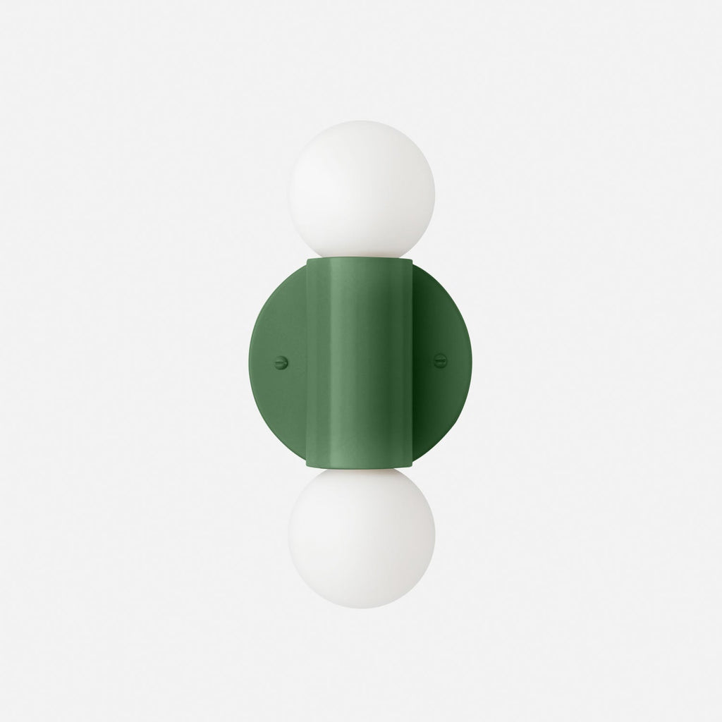 Cylinder Double Sconce