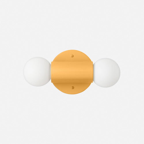 Cylinder Double Sconce