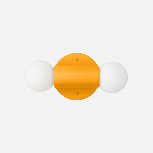 Cylinder Double Sconce