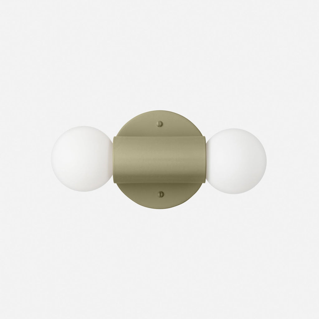 Cylinder Double Sconce