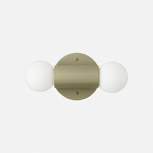 Cylinder Double Sconce