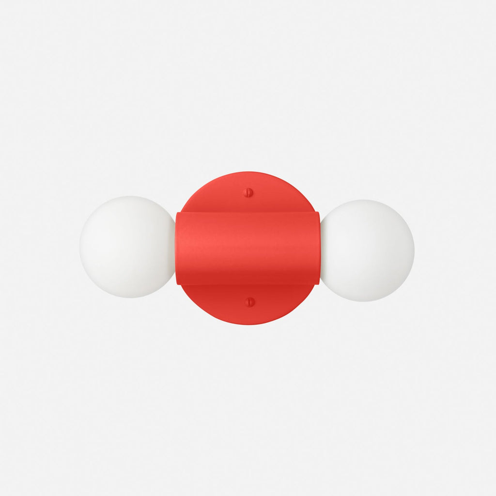 Cylinder Double Sconce