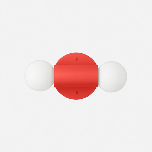 Cylinder Double Sconce