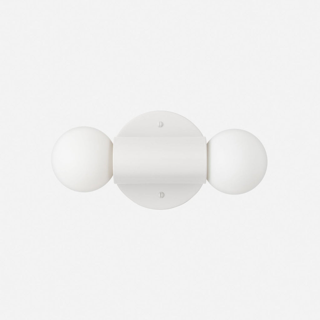 Cylinder Double Sconce