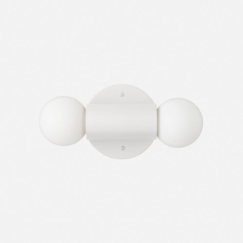 Cylinder Double Sconce