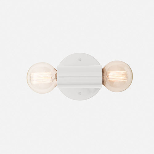 Cylinder Double Sconce