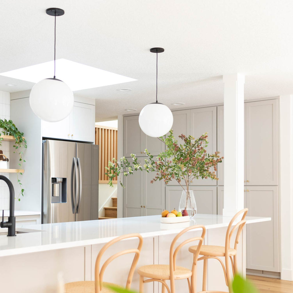 Luna Cord Pendant with 12" Shade