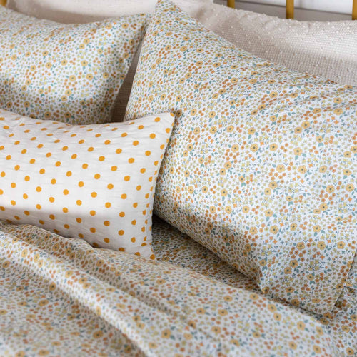 Wallowa Floral Percale Sheet Set