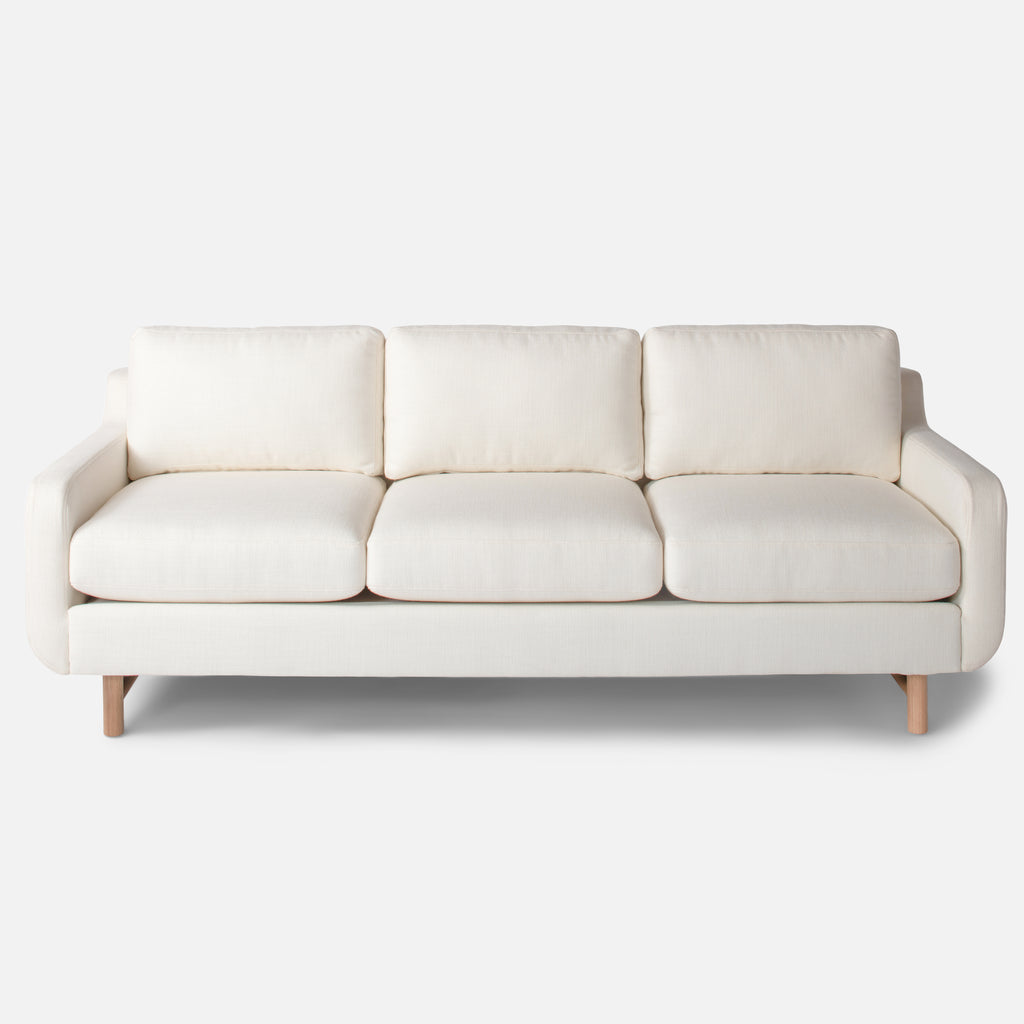 Linden Sofa::Ivory Woven::main