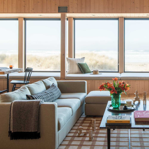 Plaid Wool Non-Slip Rug