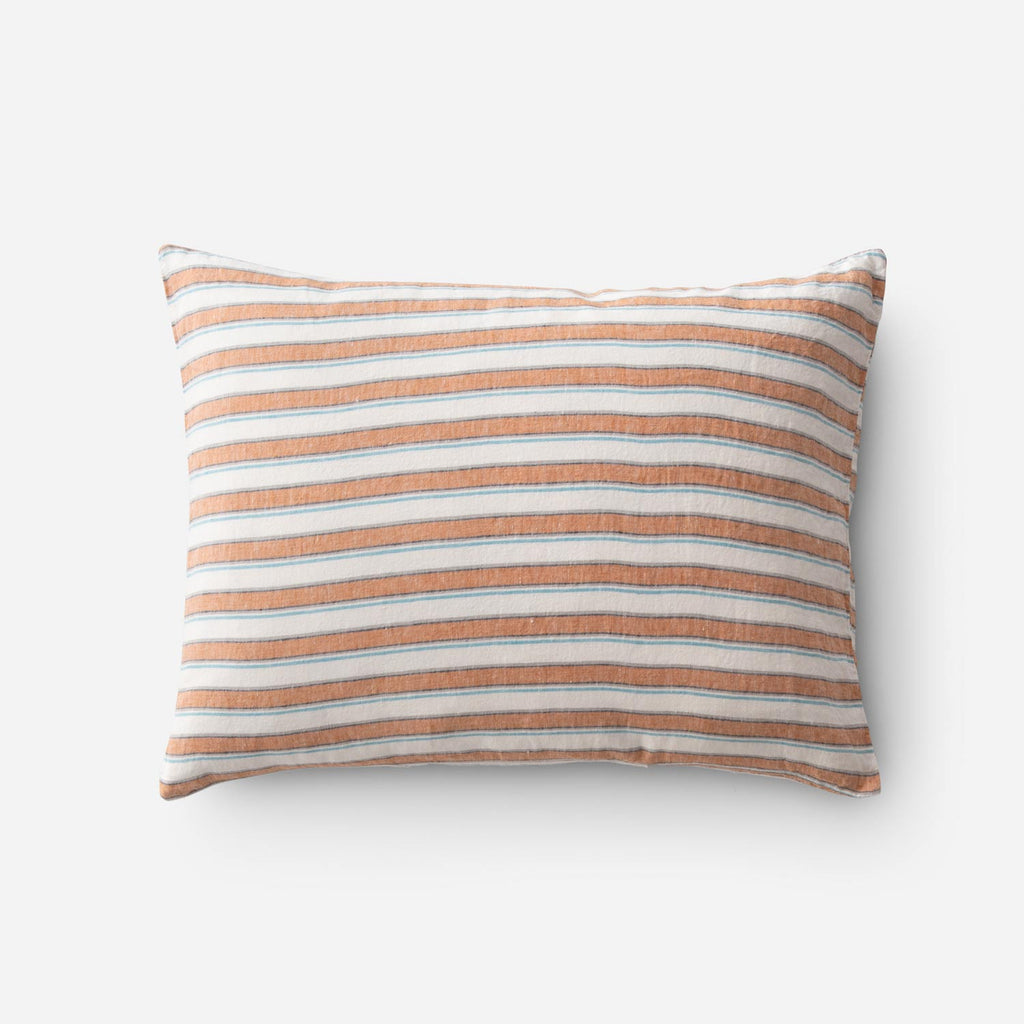 Market Stripe Linen Sham