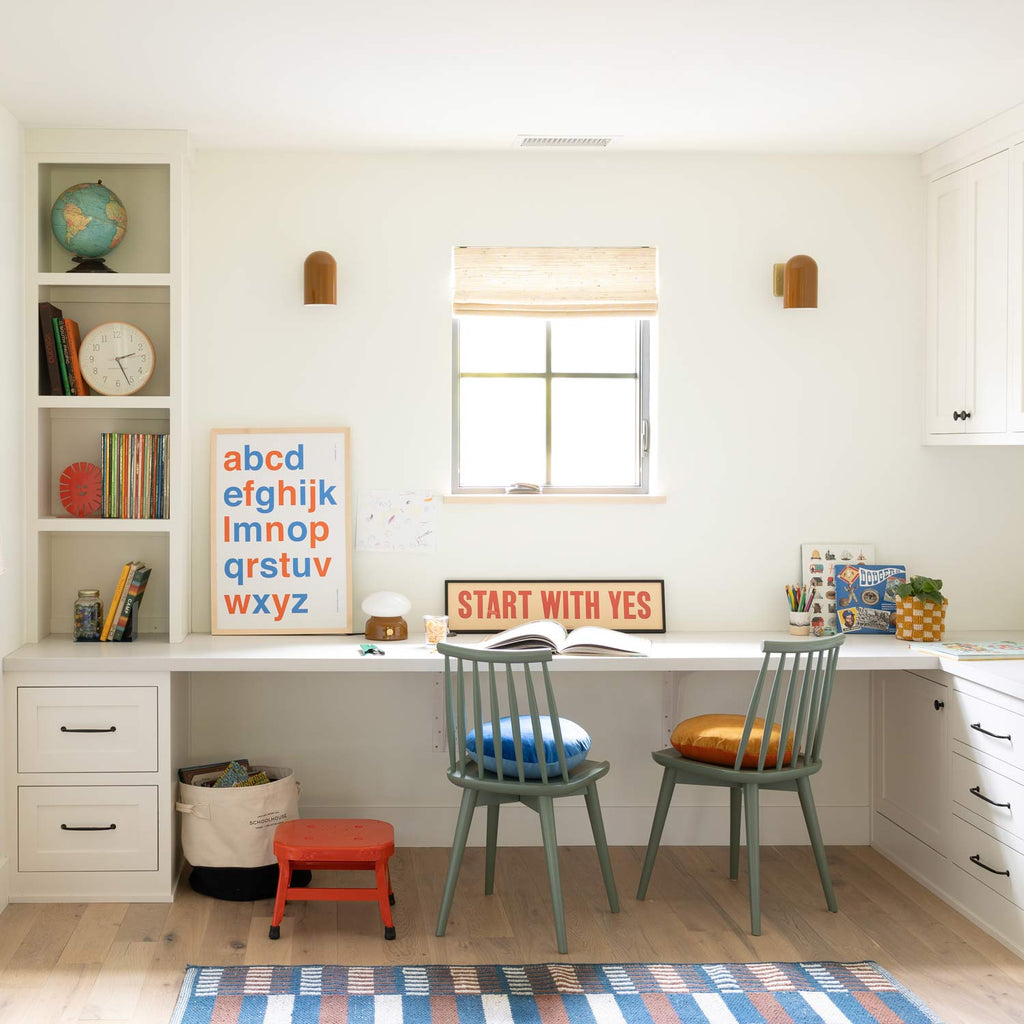 Velvet + Wool Circle Pillow