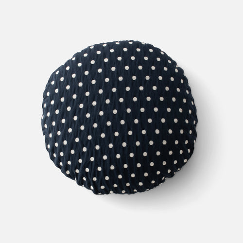 Polka Dot Circle Pillow
