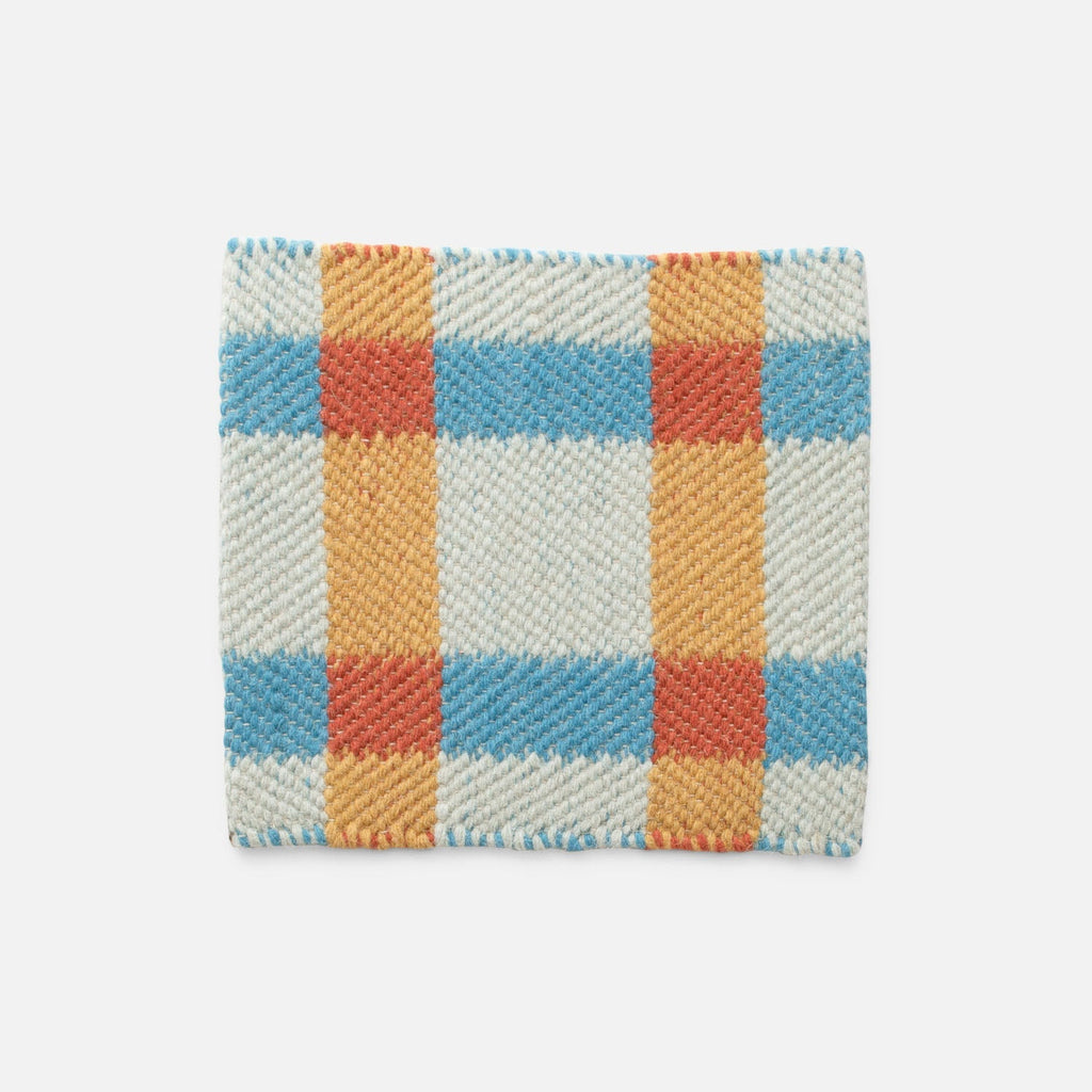 Plaid Wool Non-Slip Rug