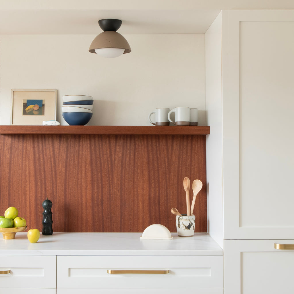 Schoolhouse x East Fork ® 9" Flush Mount::eggshell::hover