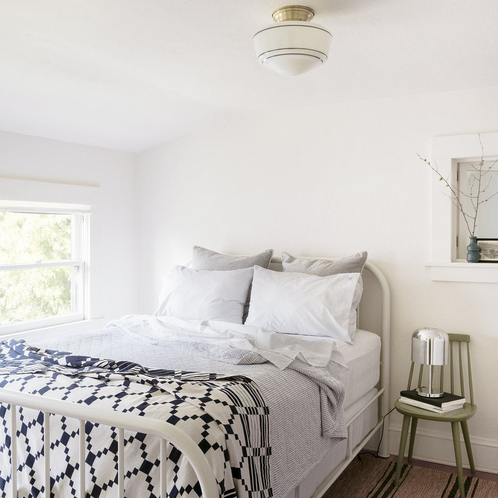 Dot Percale Sheet Set