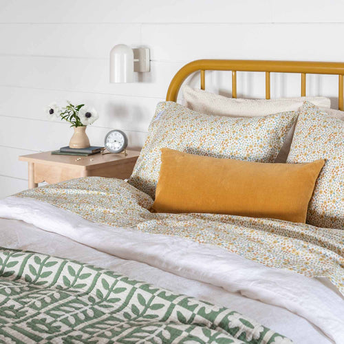 Wallowa Floral Percale Sheet Set