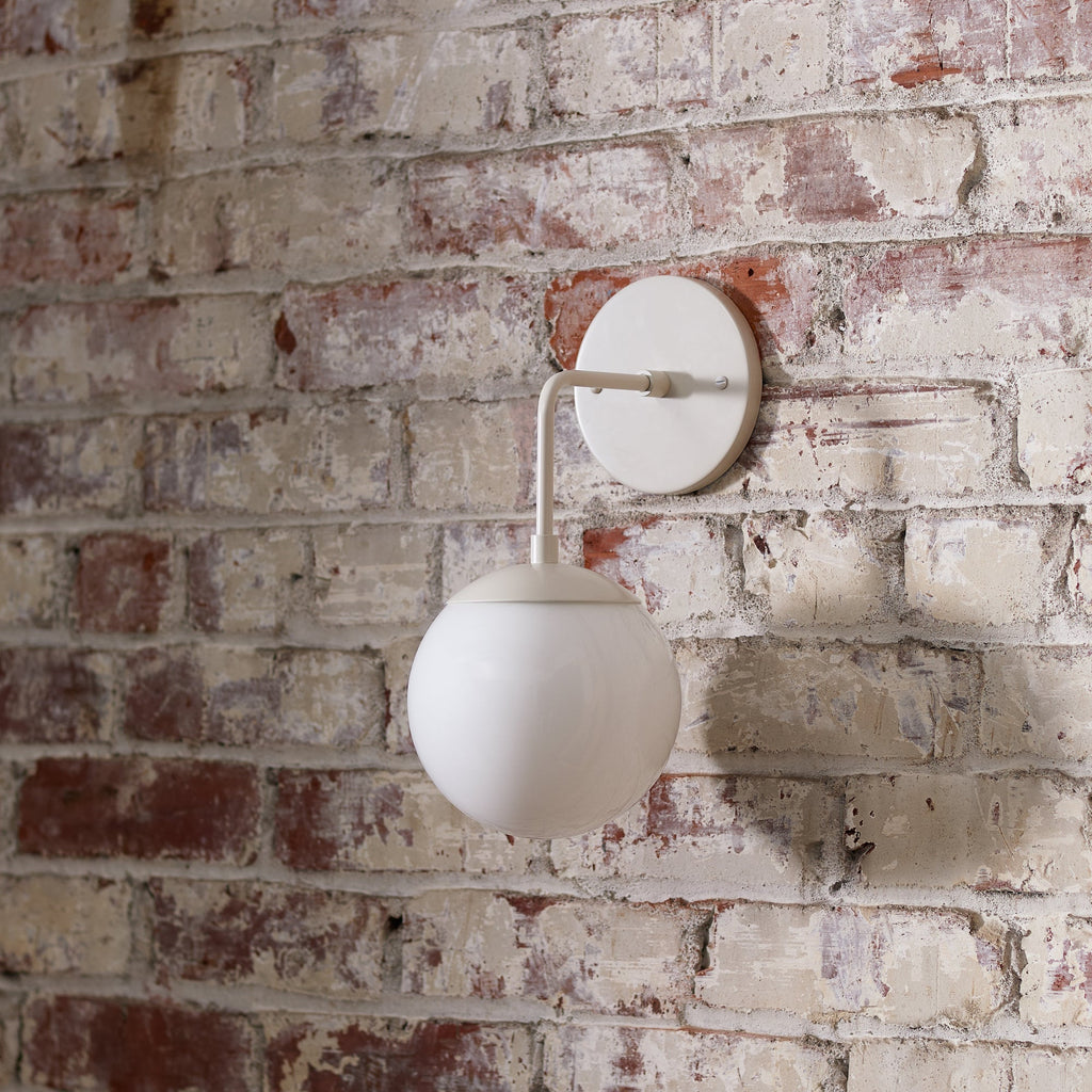 Luna L Sconce with 6" Shade