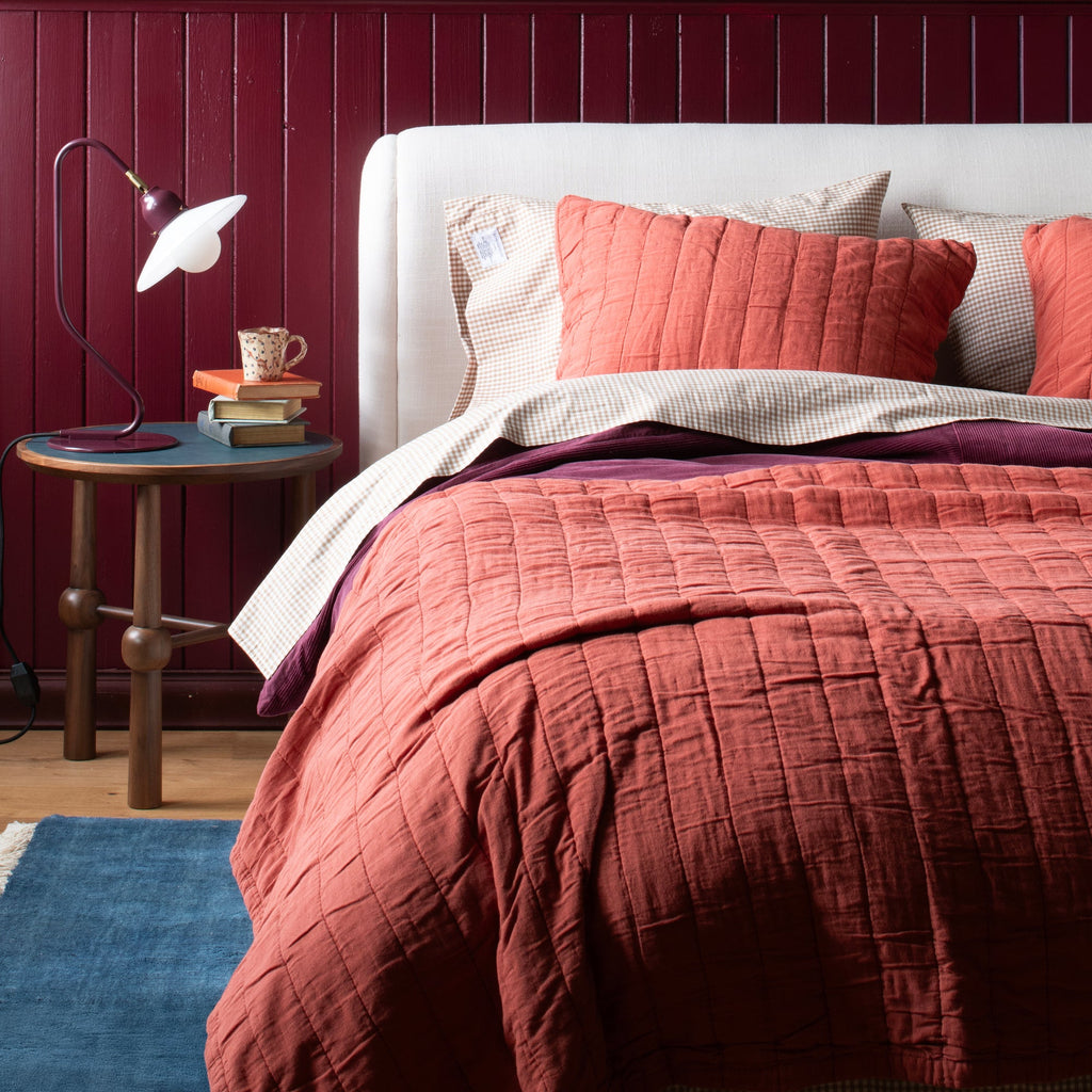 Channeled Cotton Sham