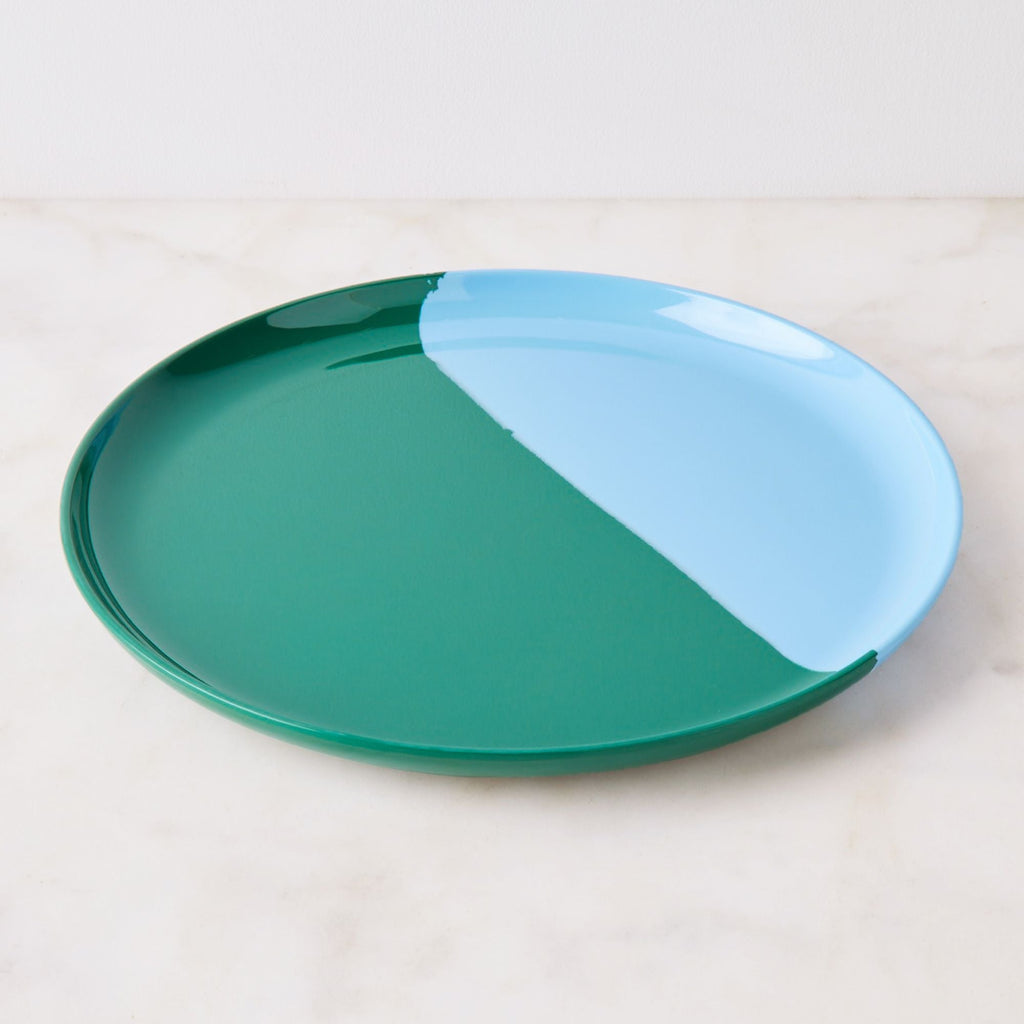 Half & Half Melamine Dinnerware