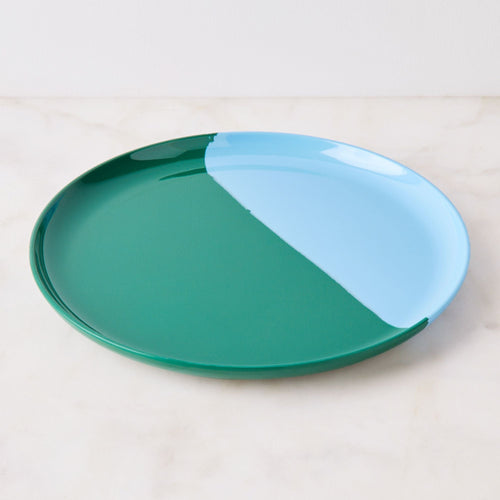 Half & Half Melamine Dinnerware