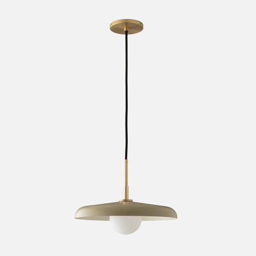Caldera 15" Pendant::natural brass::hover